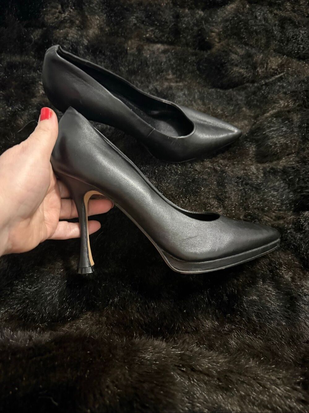 Vince Camuto Womens Sabrily Pump Heel Black Size 7 M professional flirty